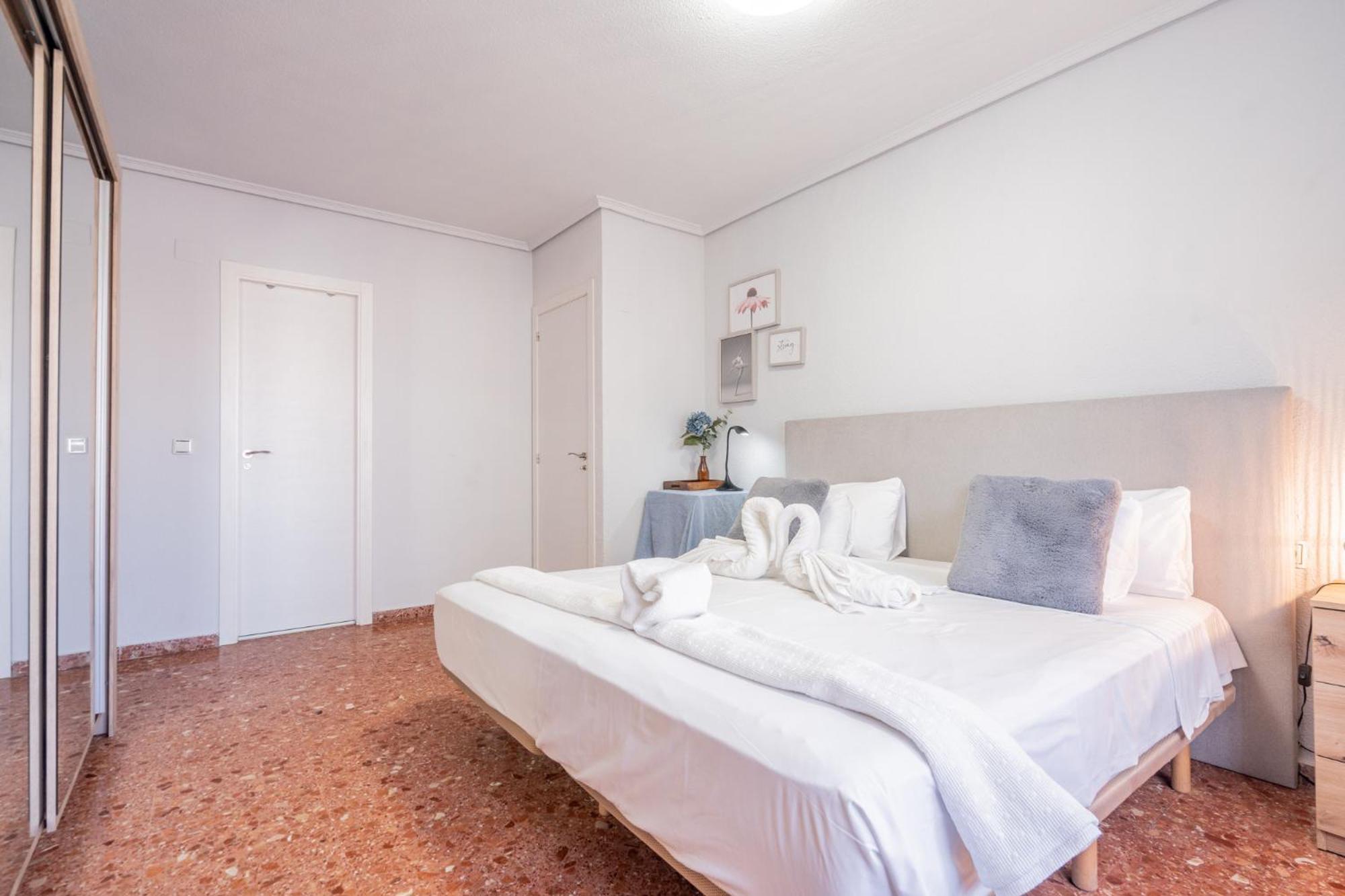 Para familias-cómodo-buena ubicación Valência Exterior foto