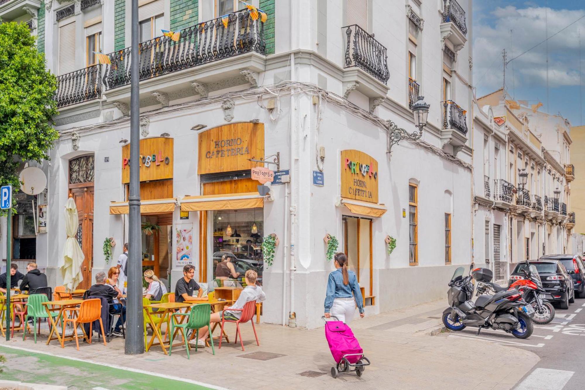Para familias-cómodo-buena ubicación Valência Exterior foto